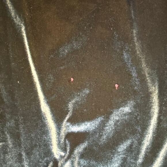 Y2K Cato 22/24W women green velvet wrap midi dress old money quiet luxury event - Picture 12 of 12